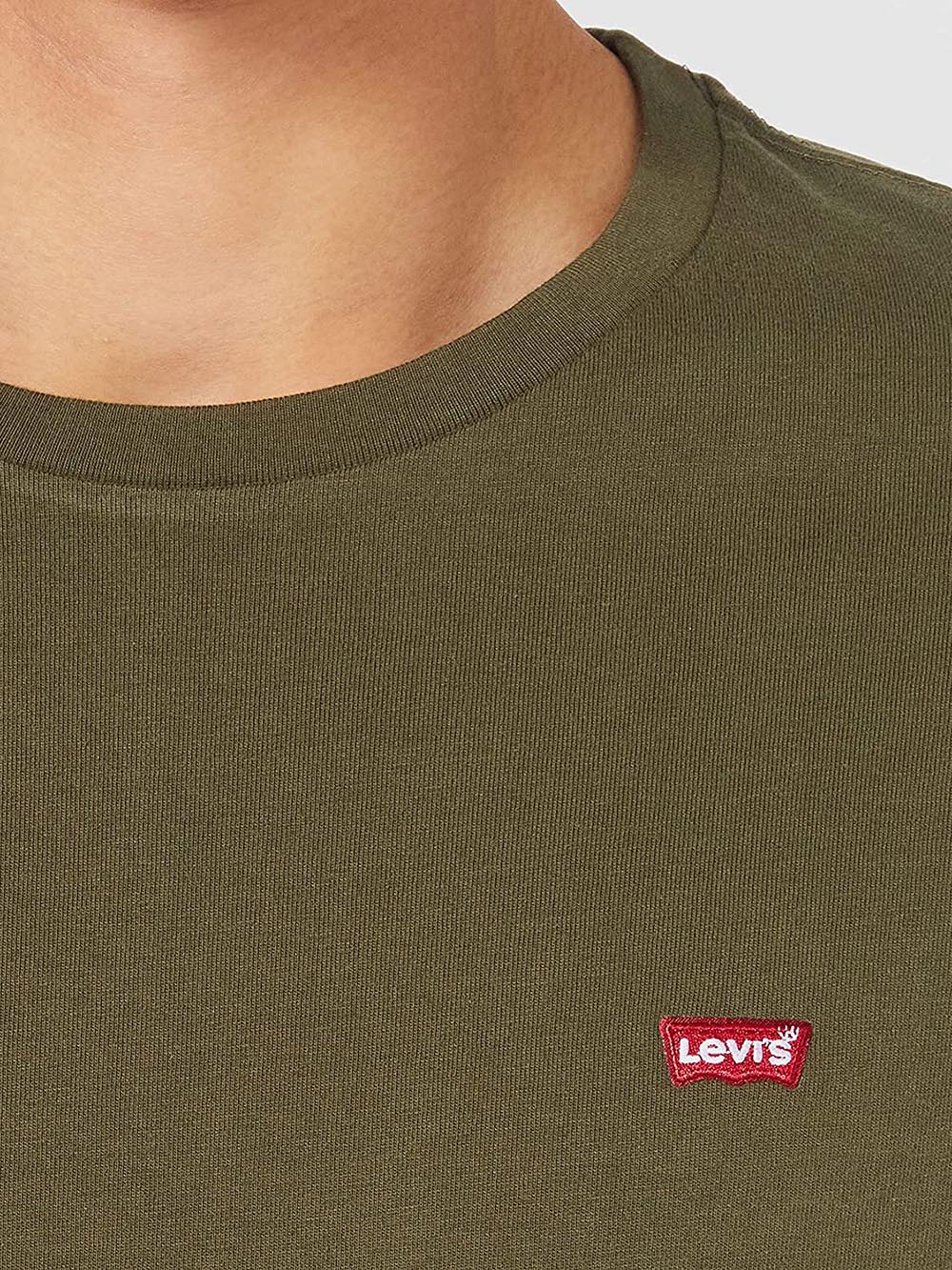 Levi's T-shirt Uomo Ss Original Hm Tee 56605 Verde