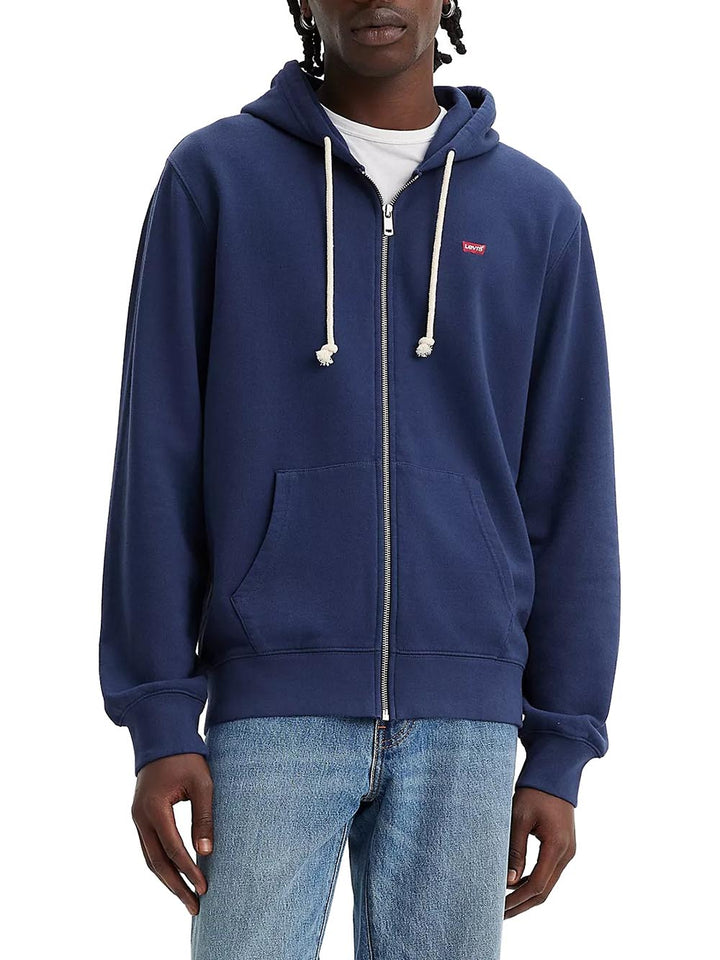 Levi's Felpa Uomo The Original Hm Zip Up 34584 Blu