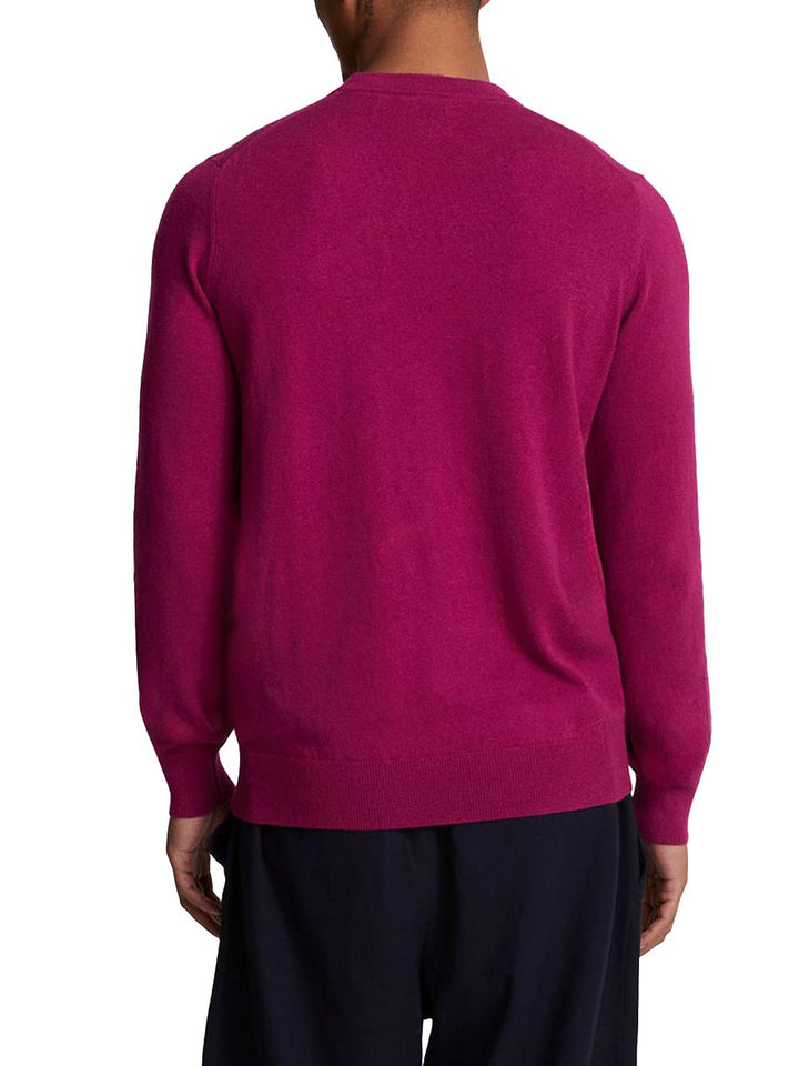 Lyle & Scott Pullover Uomo Kn2110v Bordeaux