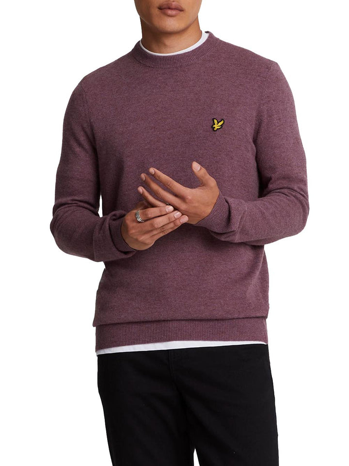 Lyle & Scott Pullover Uomo Kn2114v Viola