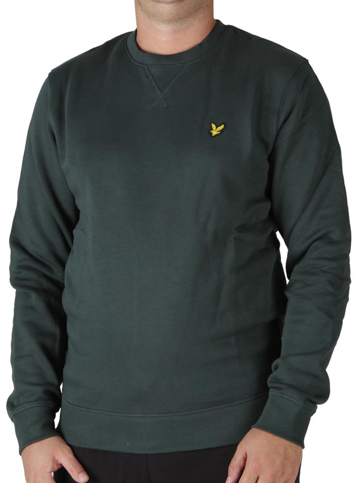 Lyle & Scott Felpa Uomo Ml1131v Verde