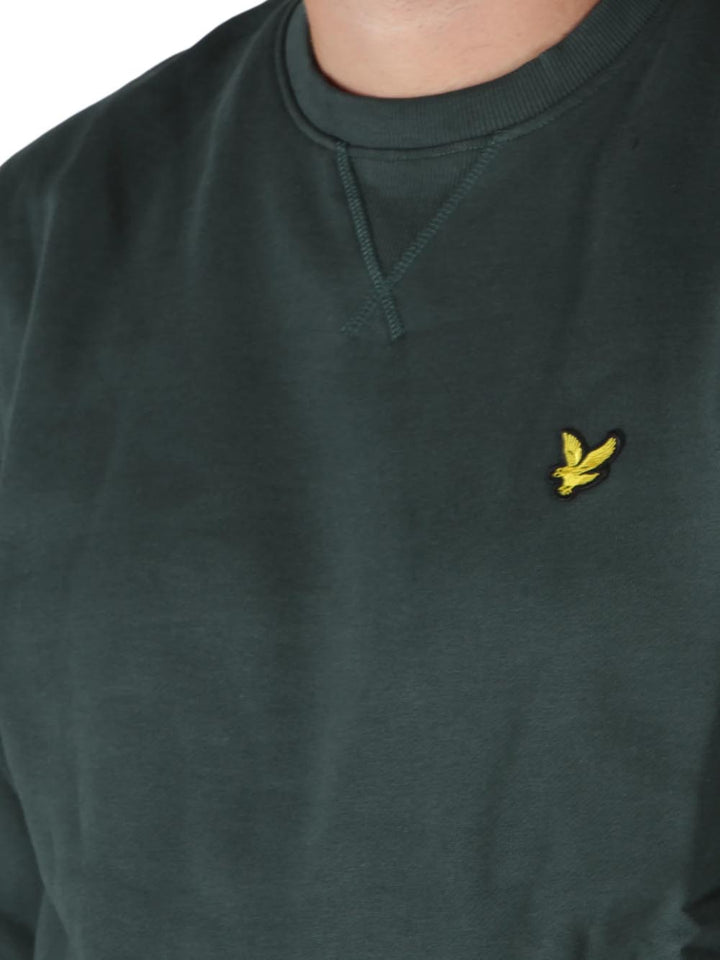 Lyle & Scott Felpa Uomo Ml1131v Verde