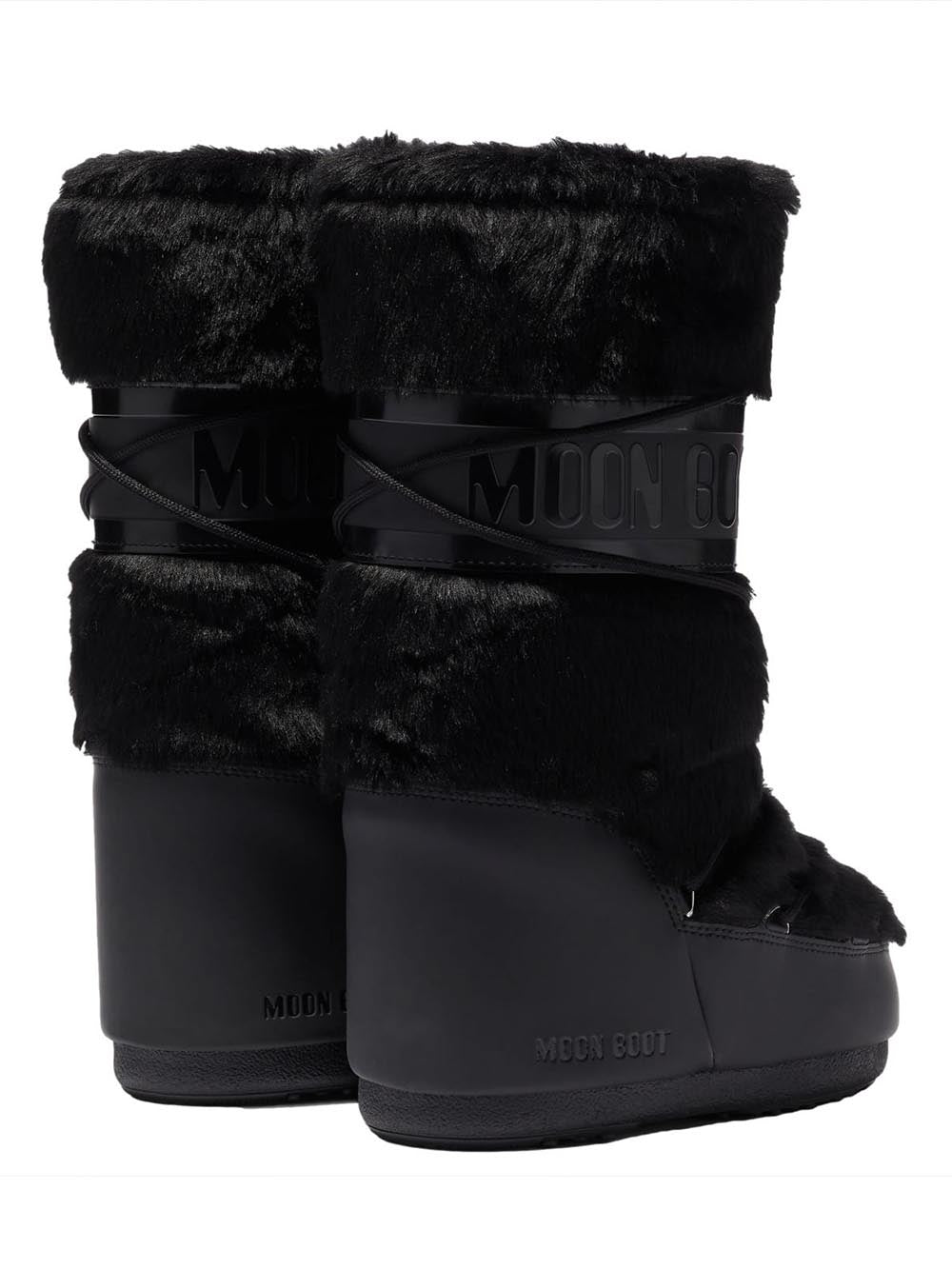 Moon boot Stivale Donna Mb Icon Faux Fur 80d1408900 Nero