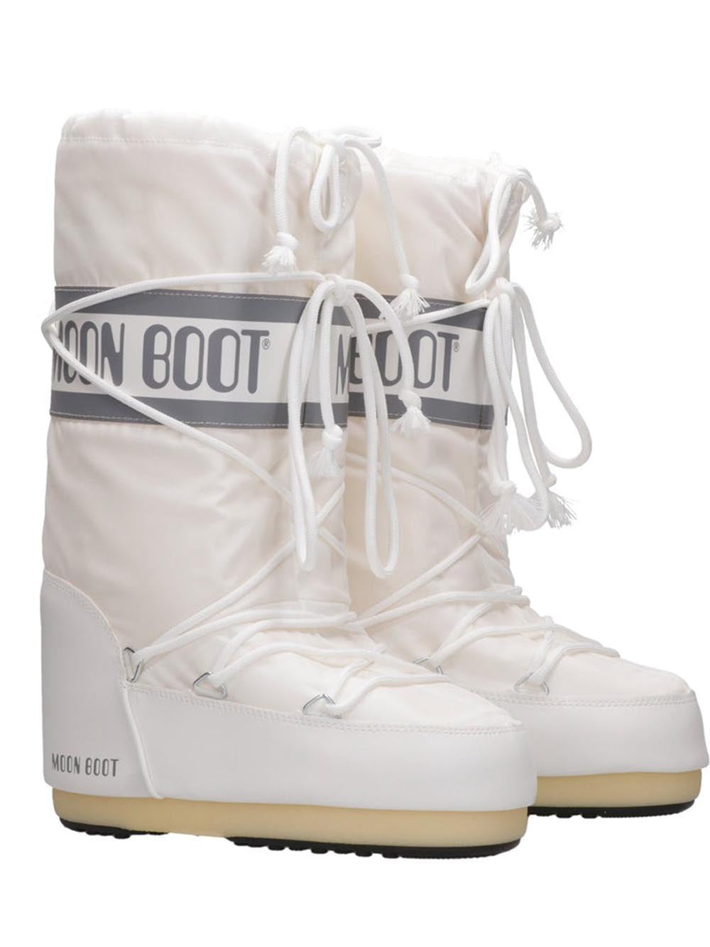 Moon boot Stivale Donna Mb Icon Nylon 80d1400440 Bianco