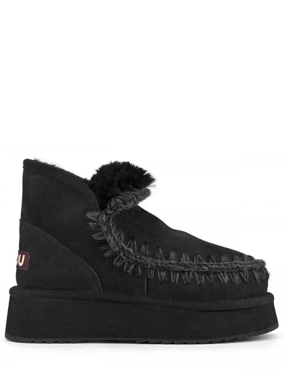 Mou Stivaletti Boot Donna Mini Eskimo Platform Boot 681000a Nero