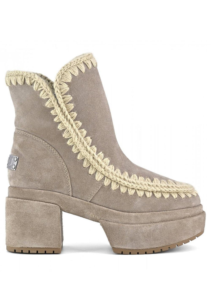 Mou Stivale Donna Platform Bootie Grigio