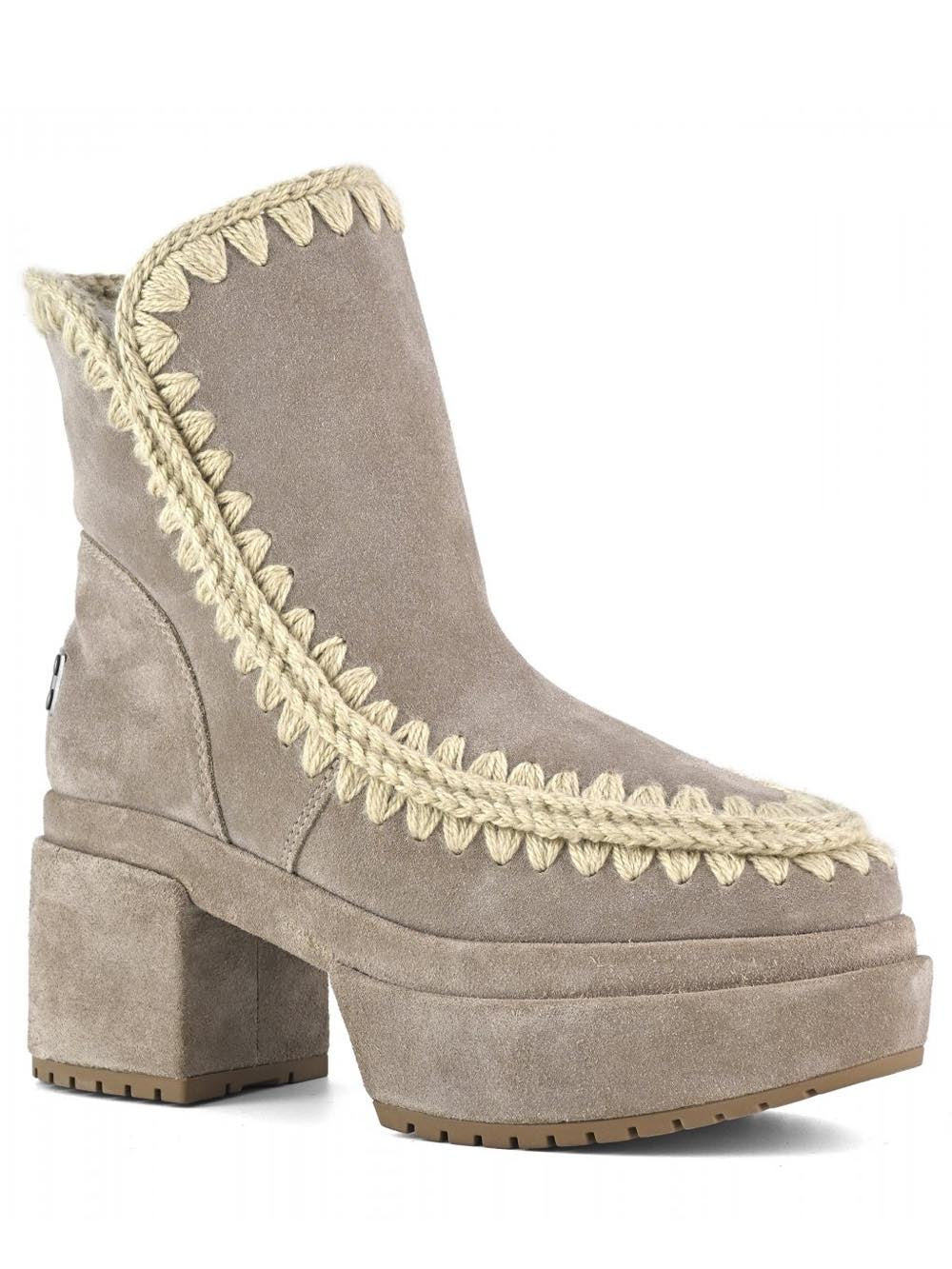 Mou Stivale Donna Platform Bootie Grigio