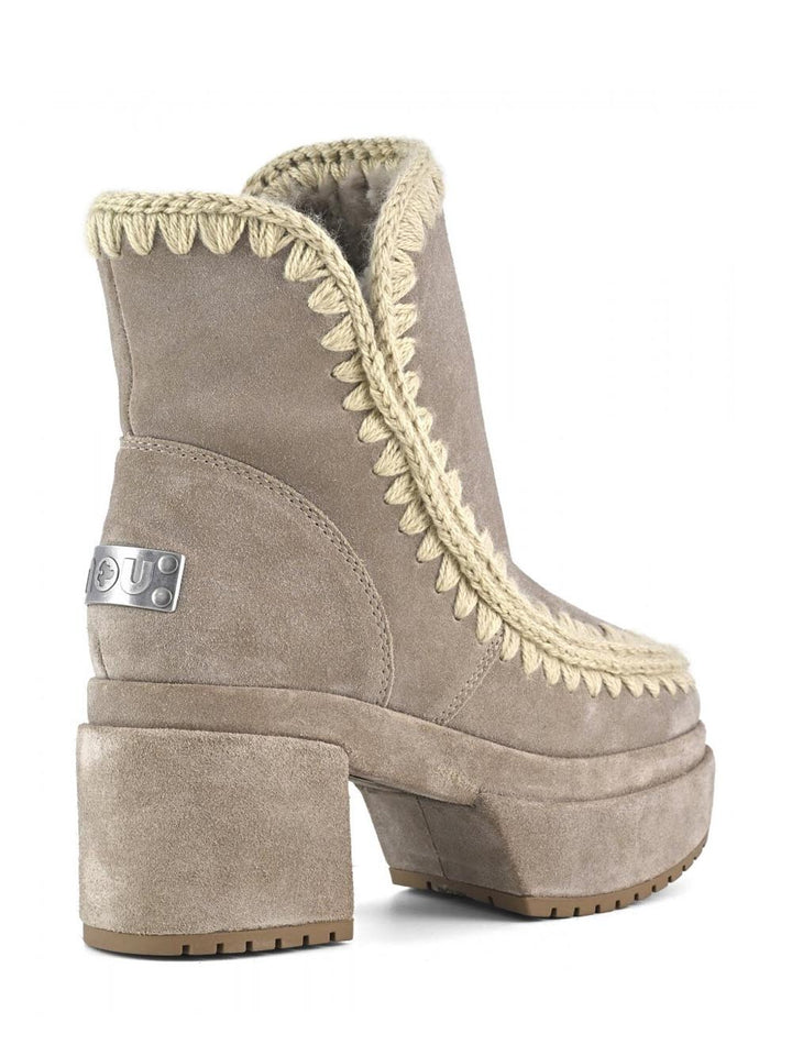 Mou Stivale Donna Platform Bootie Grigio