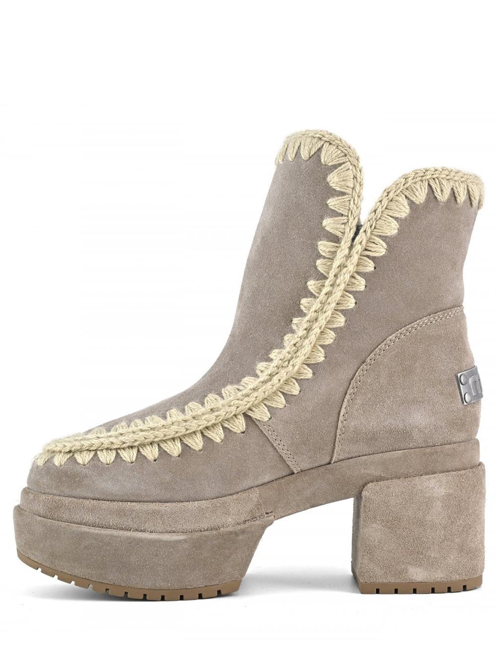 Mou Stivale Donna Platform Bootie Grigio