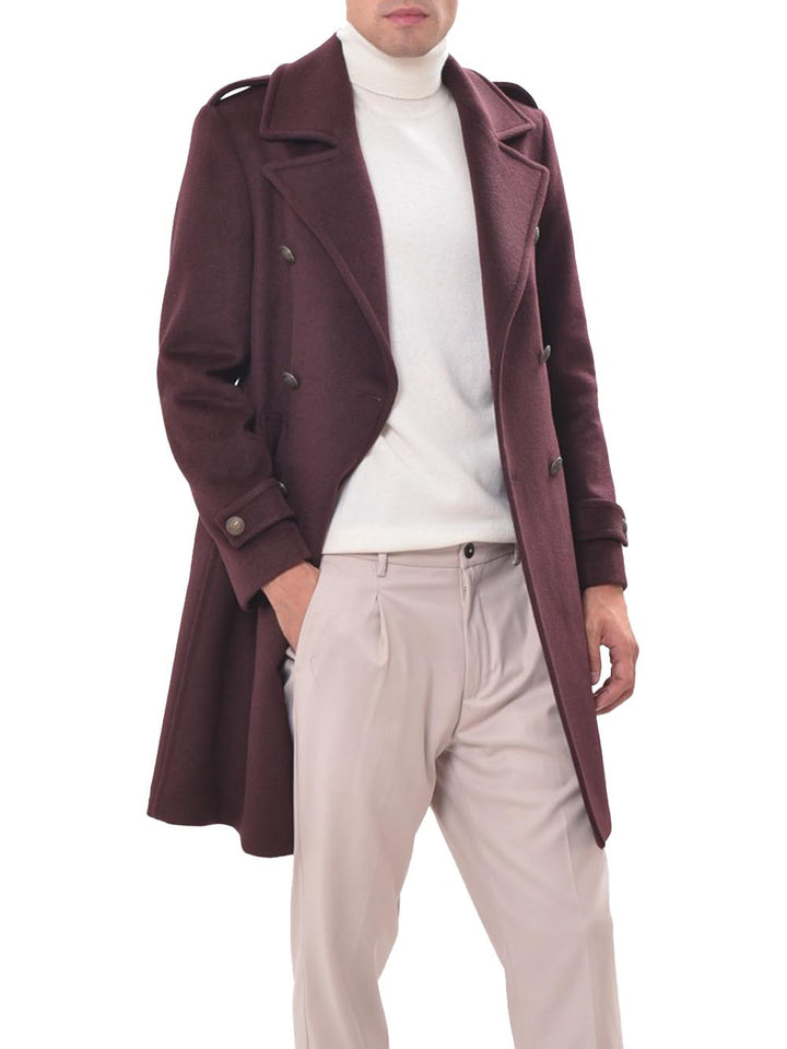 Mulish Cappotto Uomo Mercurio Mcp36 Bordeaux