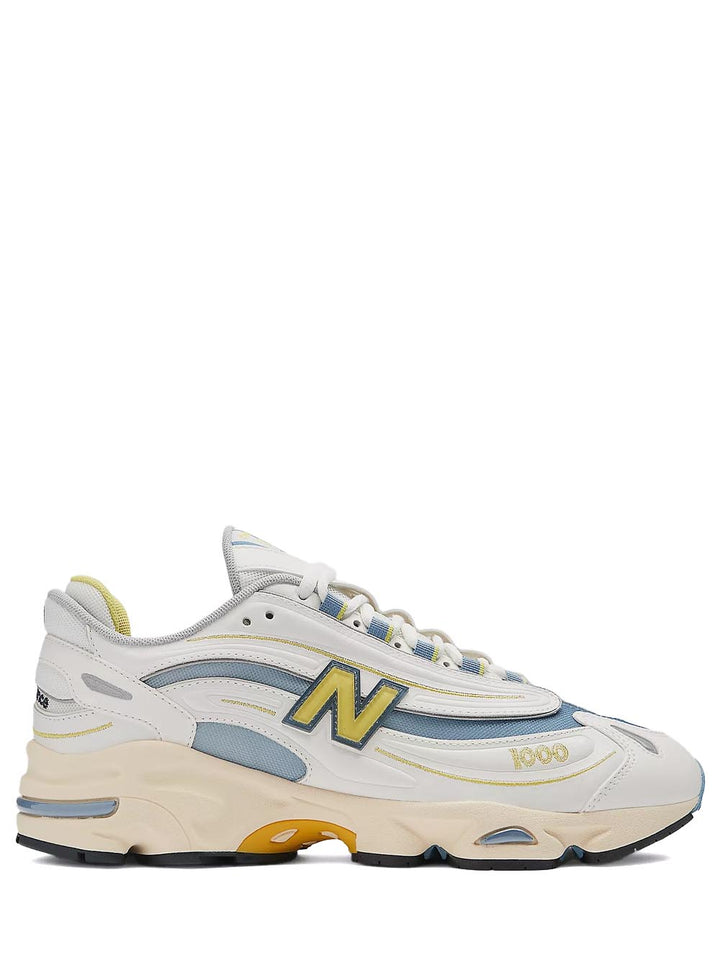 New Balance Sneaker Unisex 1000 Bianco/celeste