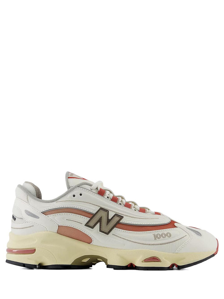 New Balance Sneaker Unisex 1000 Bianco/salmone