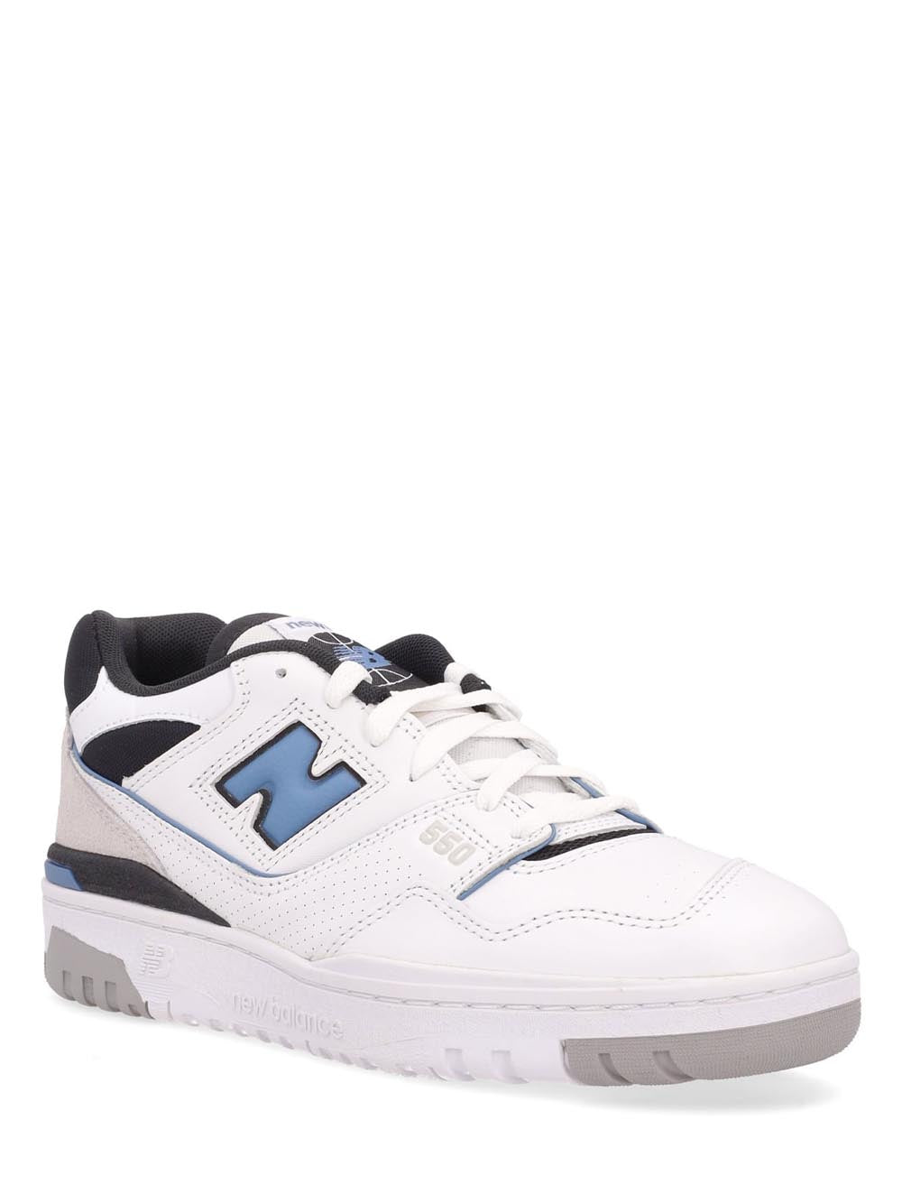 New Balance Sneaker Unisex Bb550 White black blue