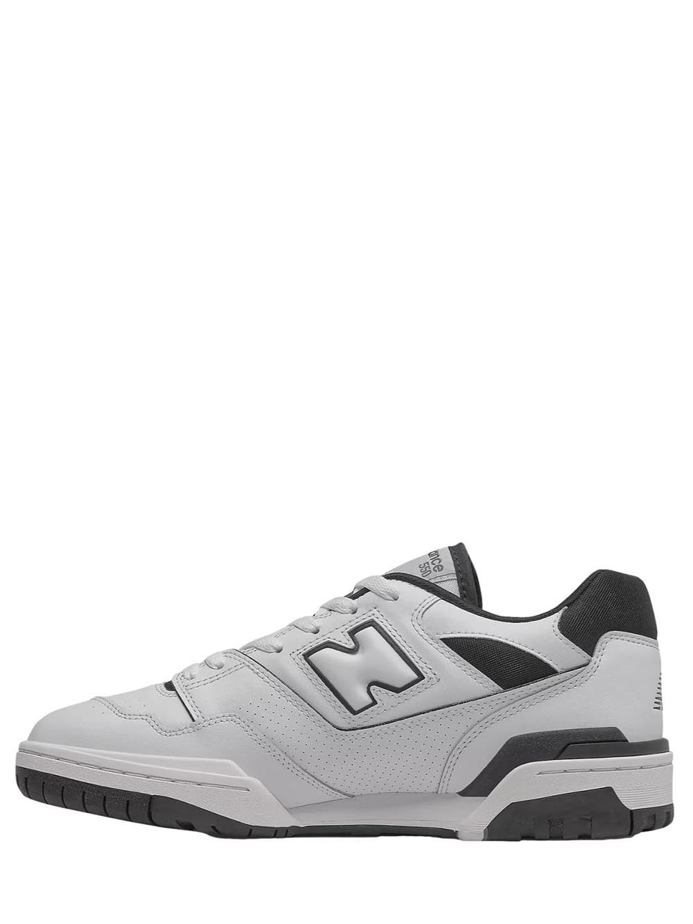 New Balance Sneaker Unisex Bb550 White black