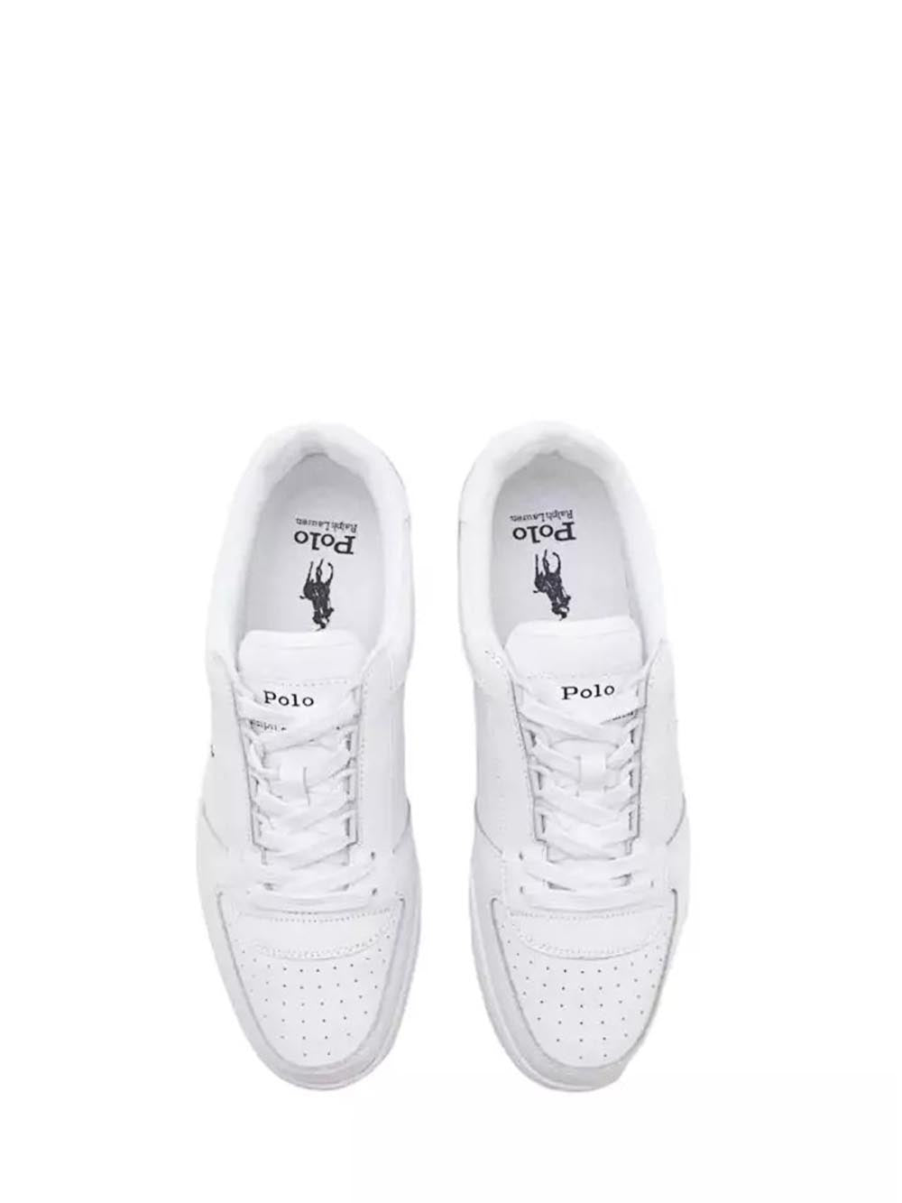 Polo Ralph Lauren Sneaker Uomo Masters Crt 809891791 Bianco