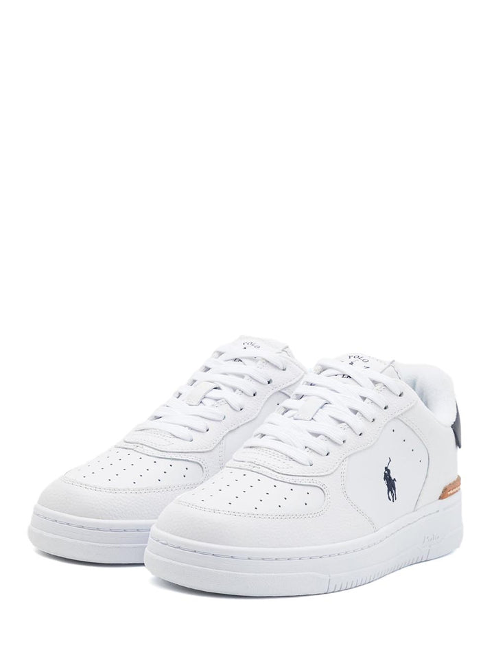 Polo Ralph Lauren Sneaker Uomo Masters Crt 809891791 Bianco