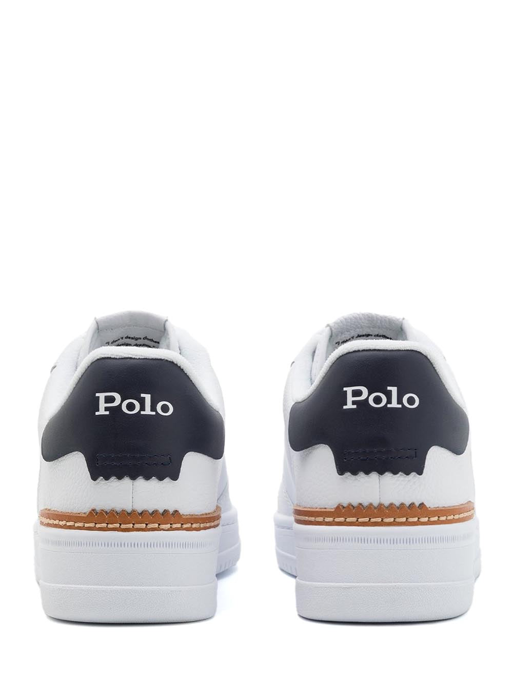 Polo Ralph Lauren Sneaker Uomo Masters Crt 809891791 Bianco