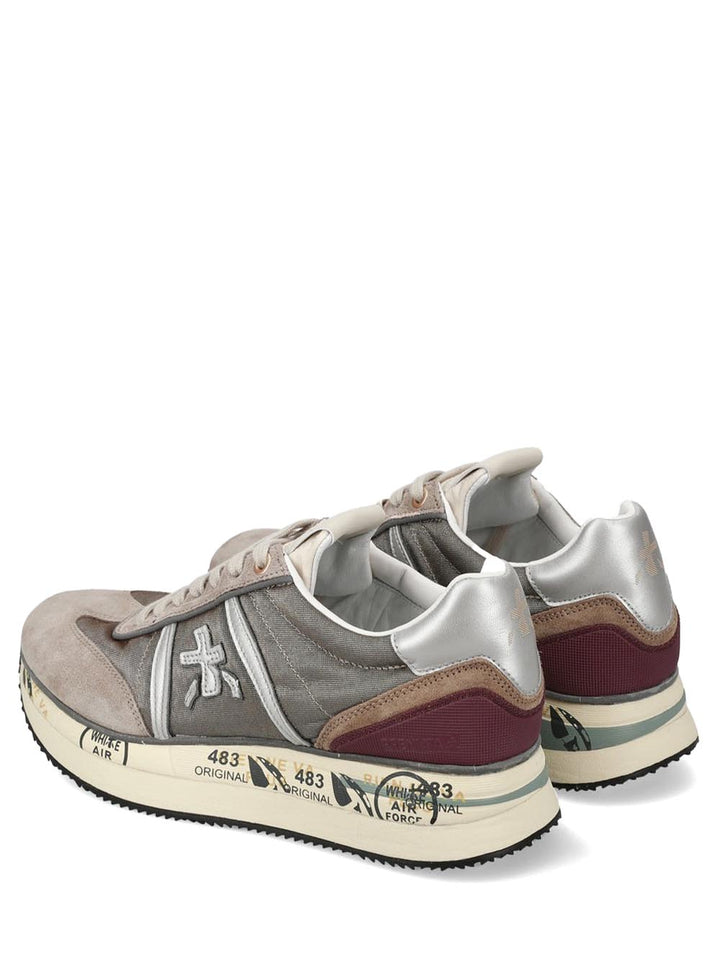 Premiata Sneakers Donna Conny Tortora grigio