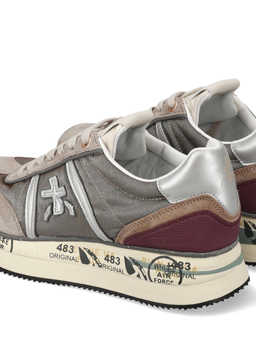 Premiata Sneakers Donna Conny Tortora grigio