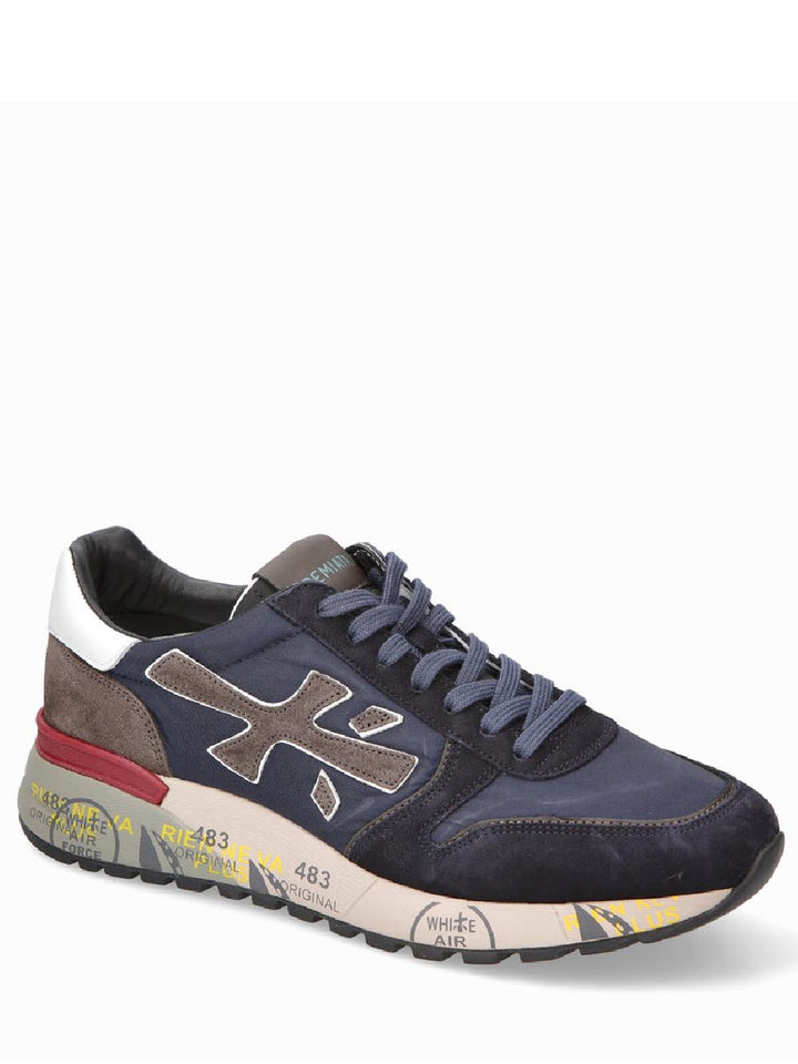 Premiata Sneakers Uomo Mick Blu grigio