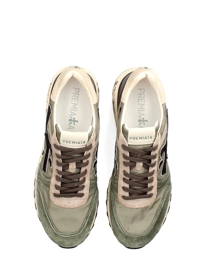 Premiata Sneakers Uomo Mick Verde grigio