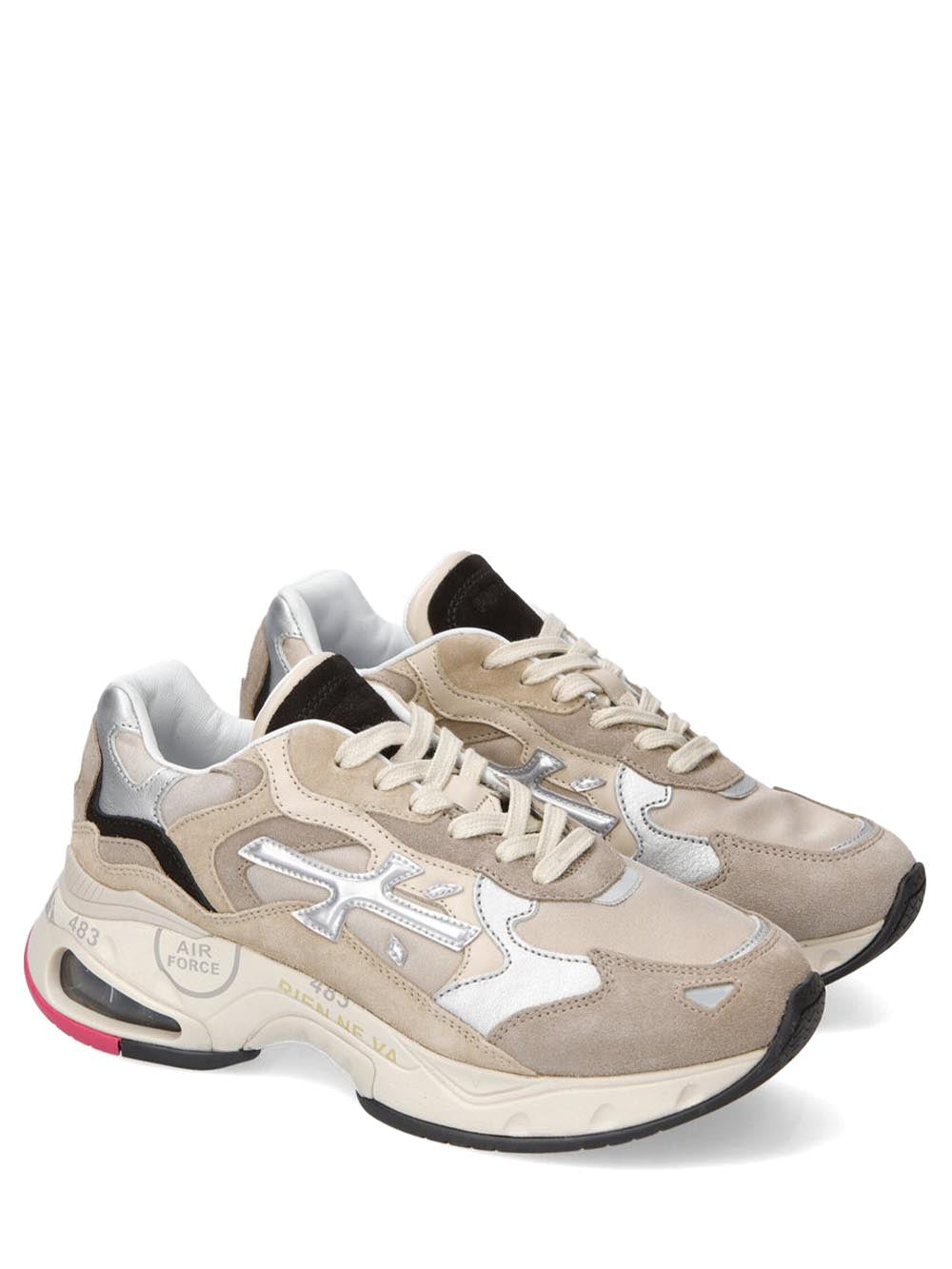 Premiata Sneakers Donna Sharkyd Tortora