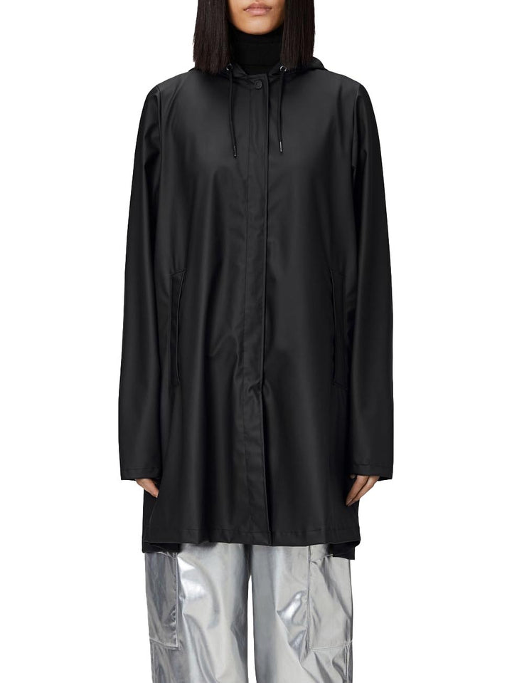 Rains Giubbino Donna A-Line W Jacket W3 18050 Nero