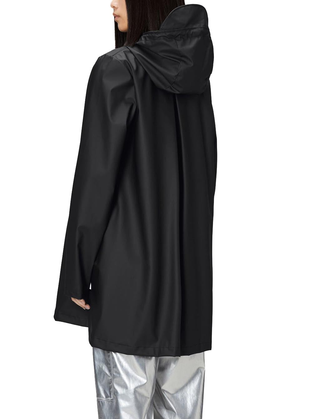 Rains Giubbino Donna A-Line W Jacket W3 18050 Nero