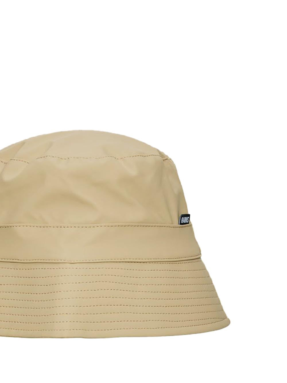 Rains Cappello Unisex Bucket Hat W2 20010 Beige