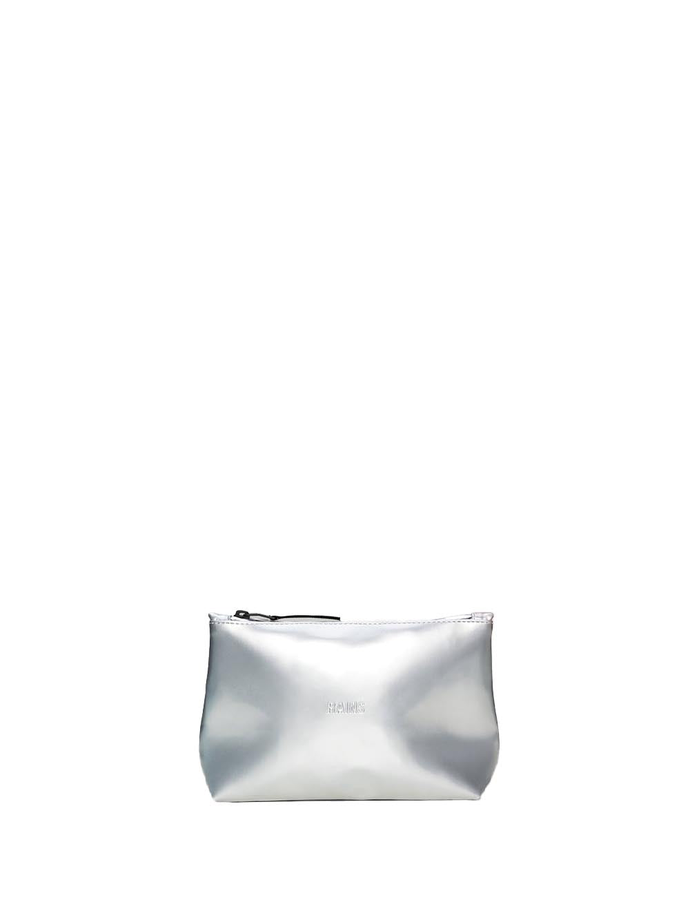 Rains Pochette Unisex Cosmetic W3 15600 Silver