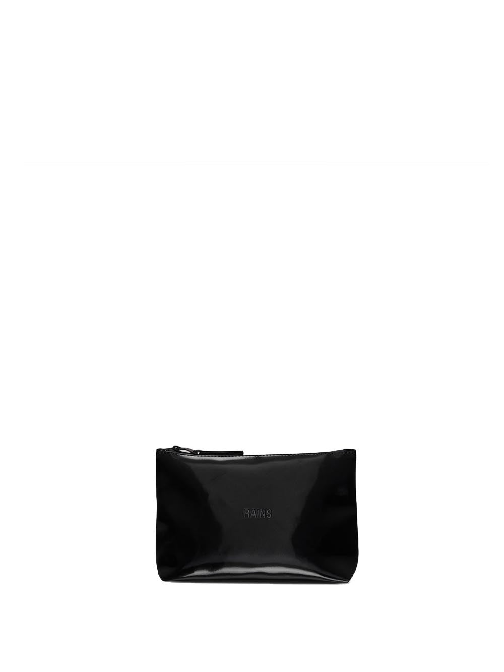 Rains Pochette Unisex Cosmetic W3 15600 Nero lucido