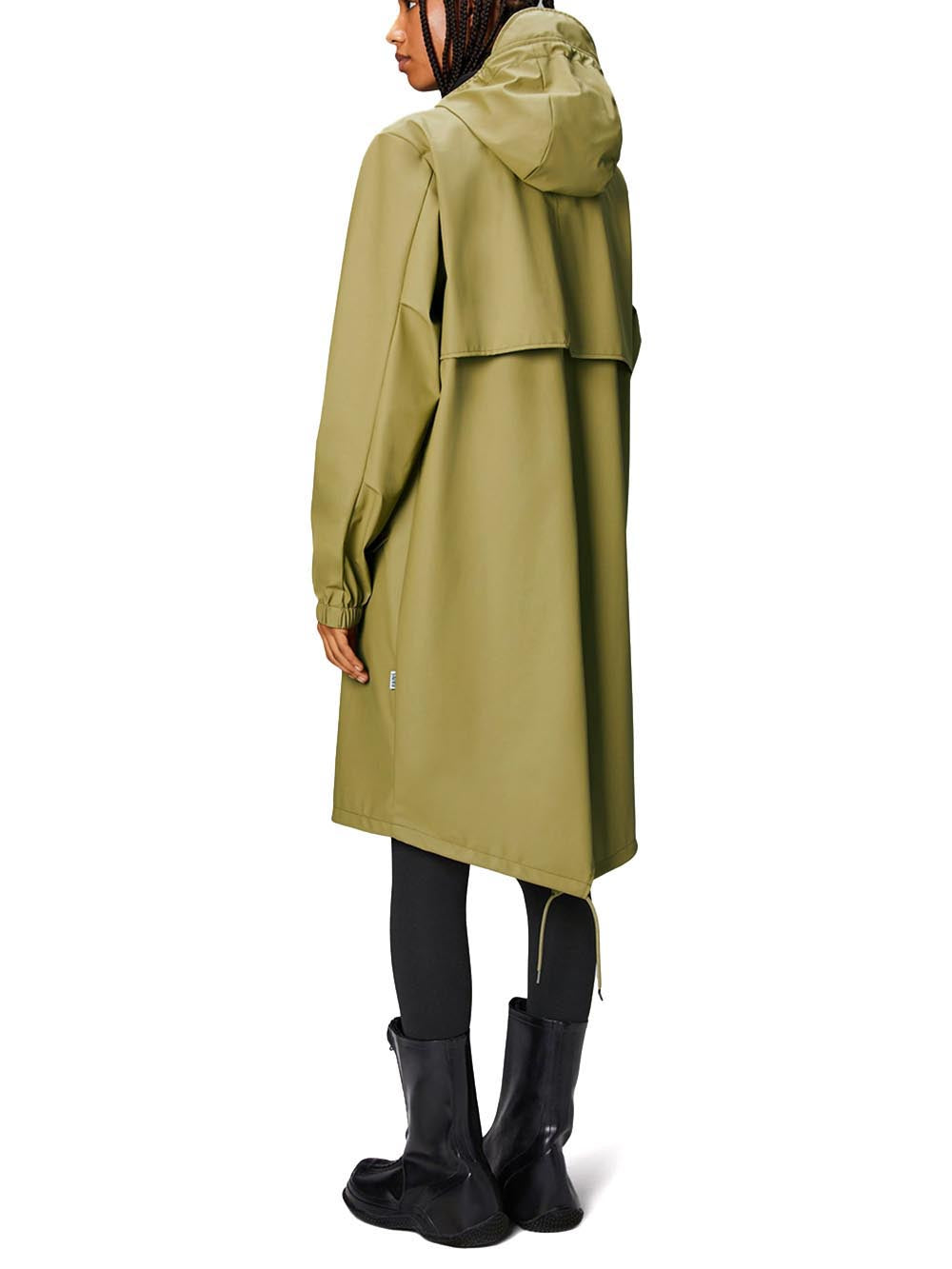 Rains Parka Unisex Fishtail Parka W3 18140 Verde