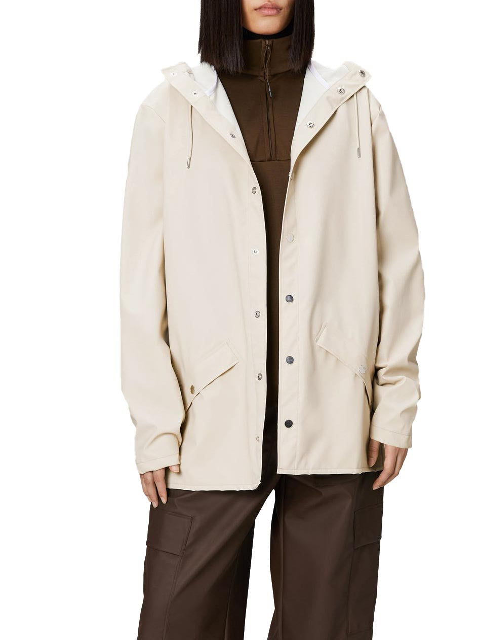 Rains Giubbino Unisex Jacket W3 12010 Beige