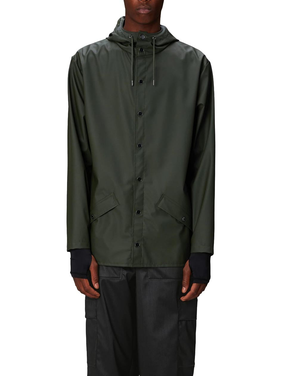 Rains Giubbino Unisex Jacket W3 12010 Verde