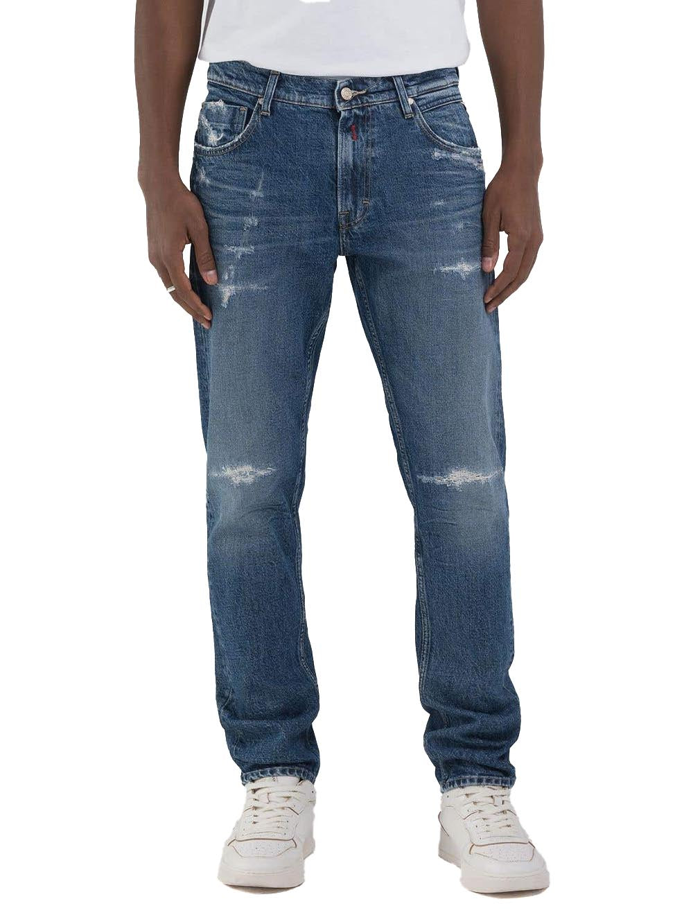 Replay Jeans Uomo M1021p.000.727742r Medio