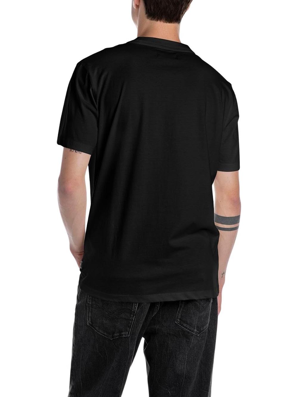 Replay T-shirt Uomo M3097 .000.2660 Nero