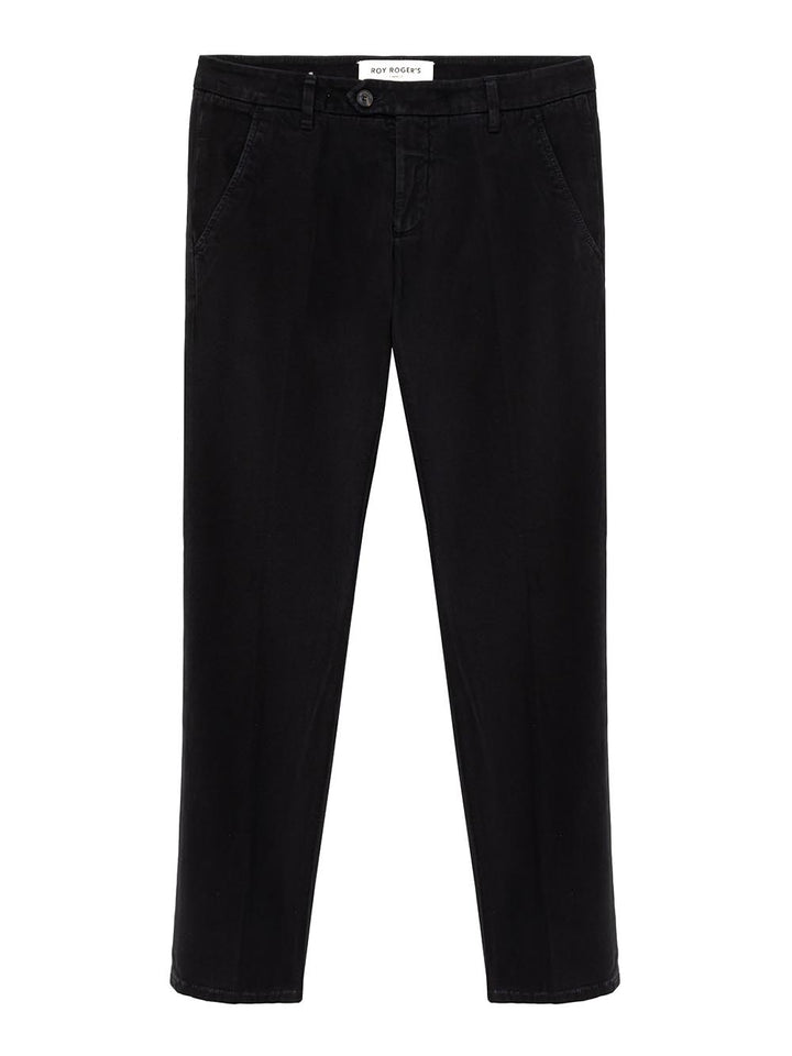 Roy Roger's Pantalone Uomo New Rolf Man Rru013 C870 Nero