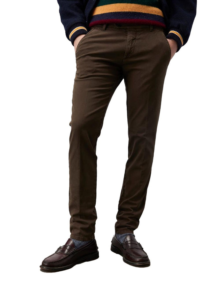 Roy Roger's Pantalone Uomo New Rolf Man Rru013 C870 Marrone