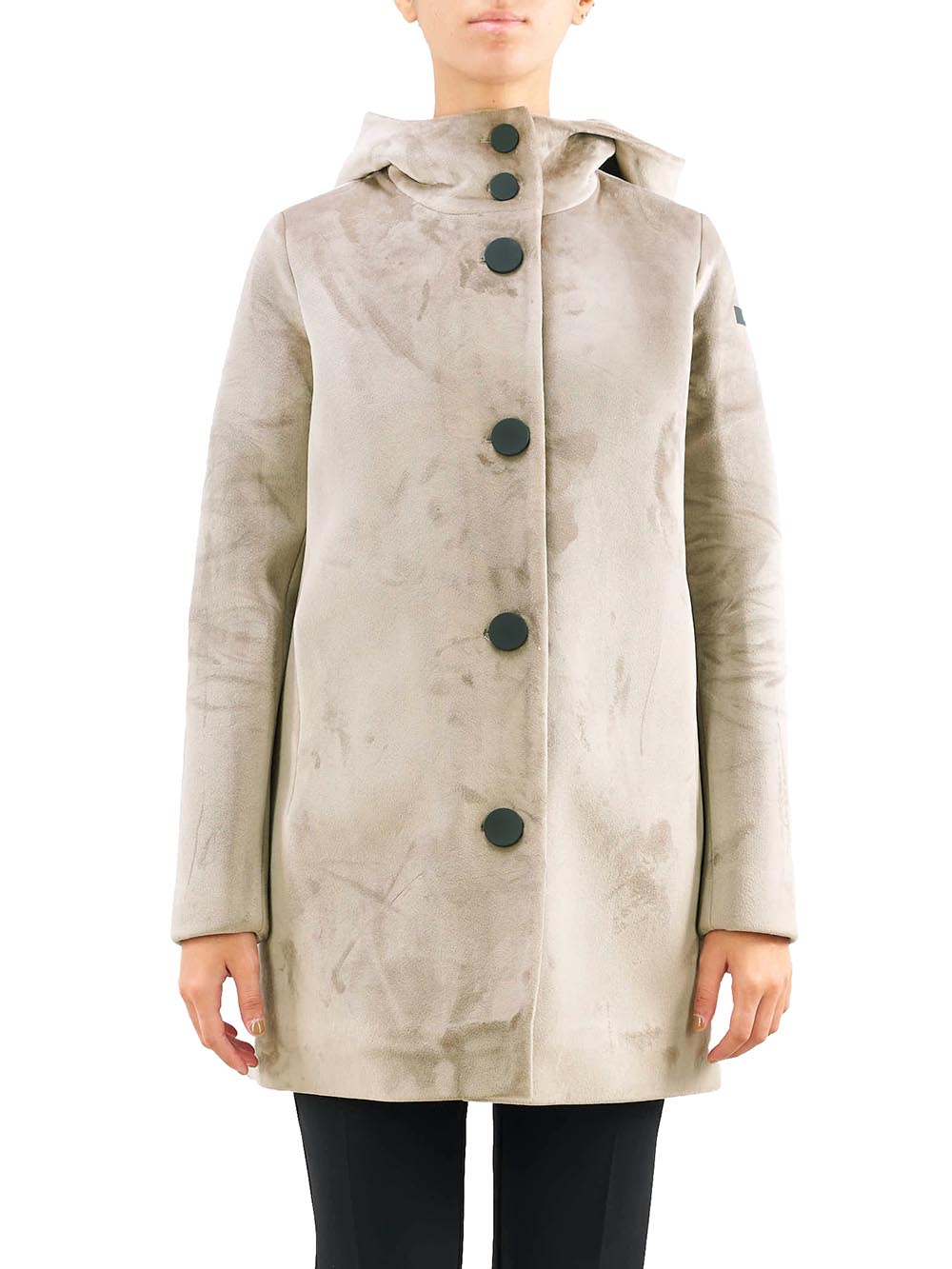 RRD Roberto Ricci Designs Giubbino Donna Velvet Neo Parka Wom Jkt W24539 Panna