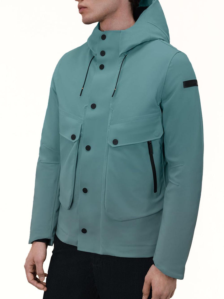 RRD Roberto Ricci Designs Giubbino Uomo Winter Floating Storm Jkt W24063 Azzurro