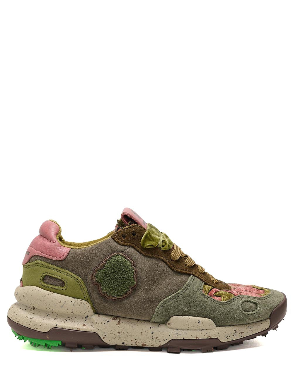 Satorisan Sneaker Donna Chacrona Suede Verde