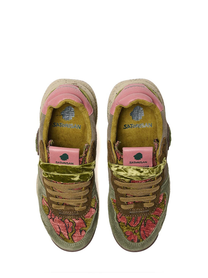 Satorisan Sneaker Donna Chacrona Suede Verde