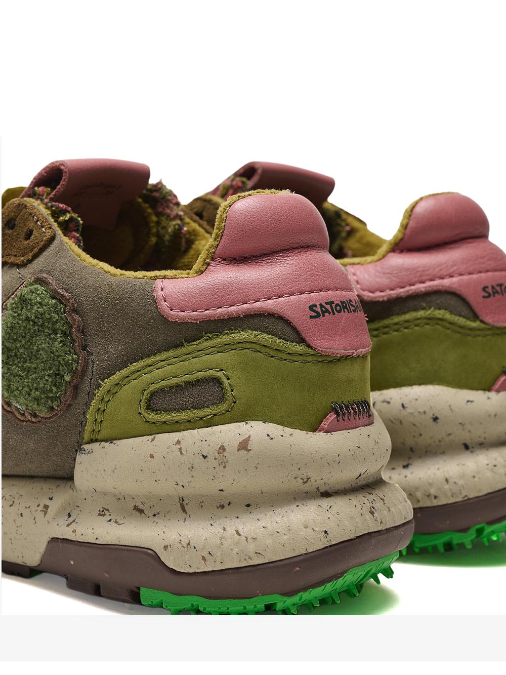 Satorisan Sneaker Donna Chacrona Suede Verde