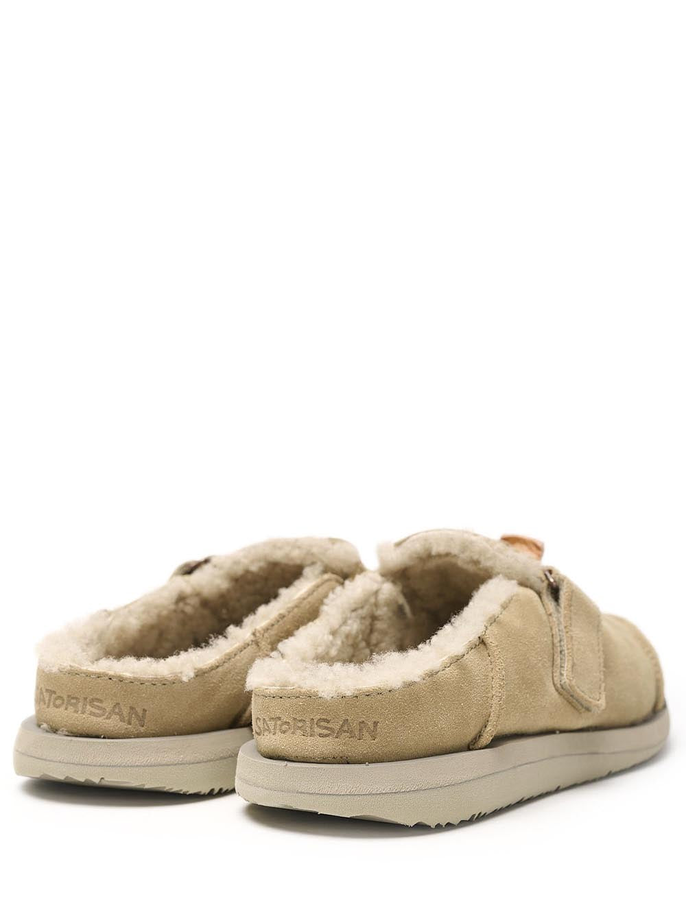 Satorisan Sabot Uomo Uwabaki Clog Strap Beige