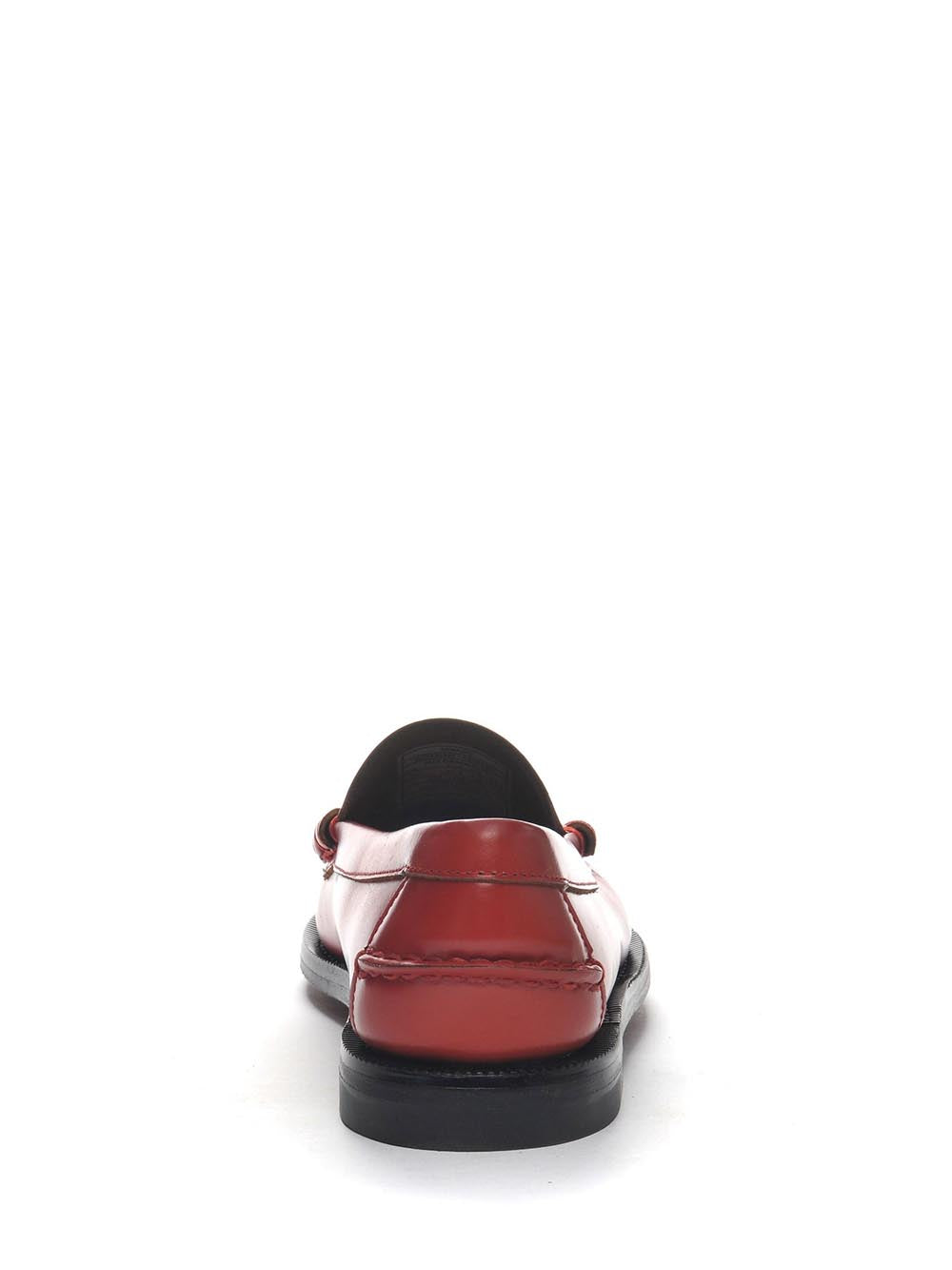 Sebago Mocassini Donna Classic Dan Gambling Rosso/bianco