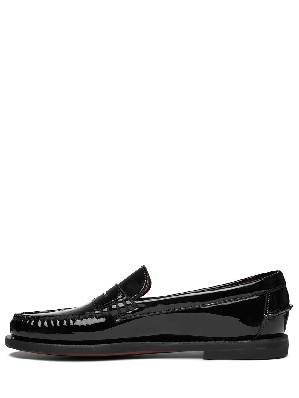 Sebago Mocassino Donna Classic Dan Patent Leather Wom 731283w Nero