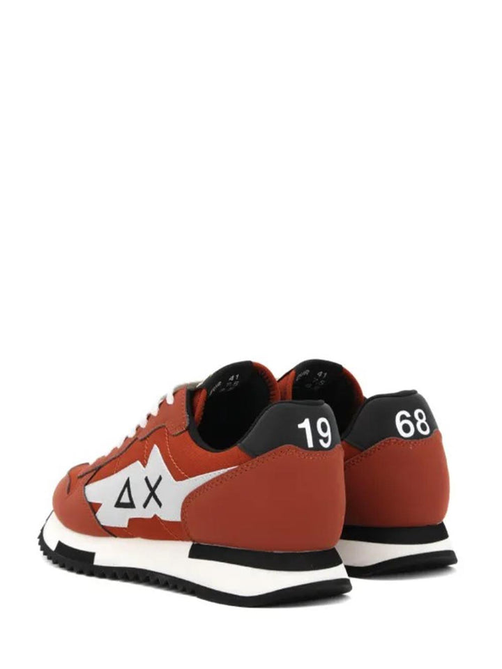 SUN68 Sneaker Uomo Z44121 Niki Solid Mattone