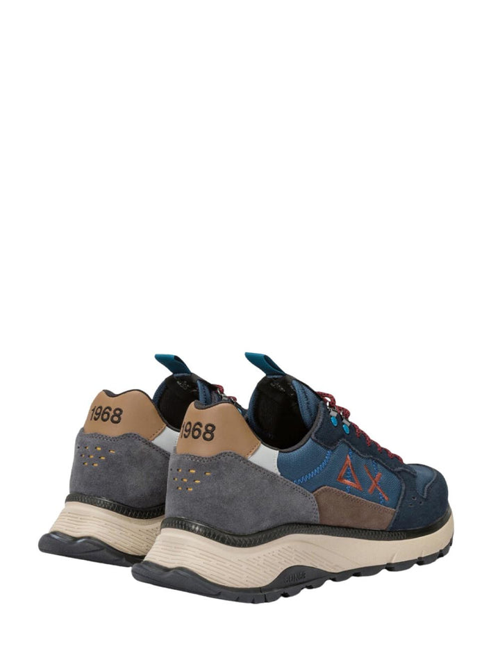 SUN68 Sneakers Uomo Z44128 Fire And Camping Blu