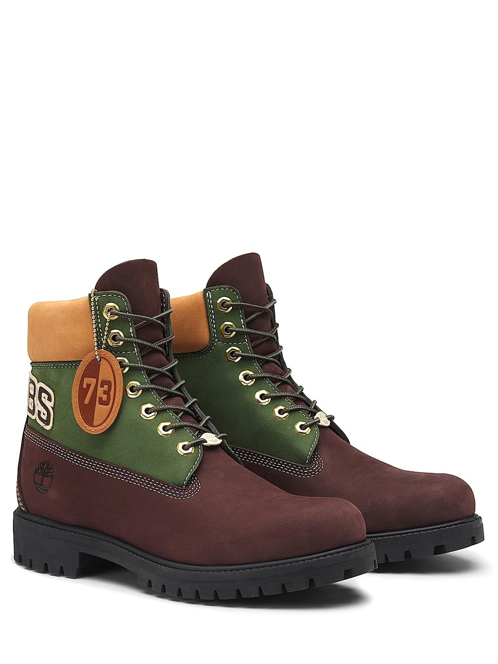 Timberland Stivaletto Uomo Tb0a2p6w Verde/Marrone