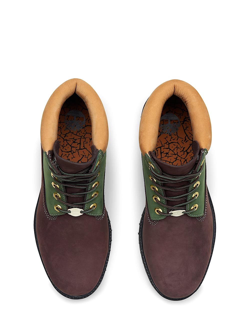 Timberland Stivaletto Uomo Tb0a2p6w Verde/Marrone